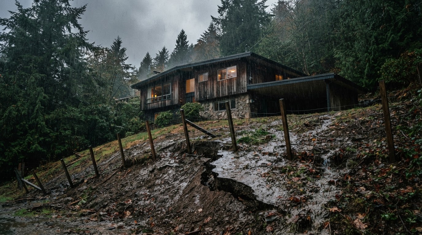7 Landslide Warning Signs Every Slope Homeowner Should Know