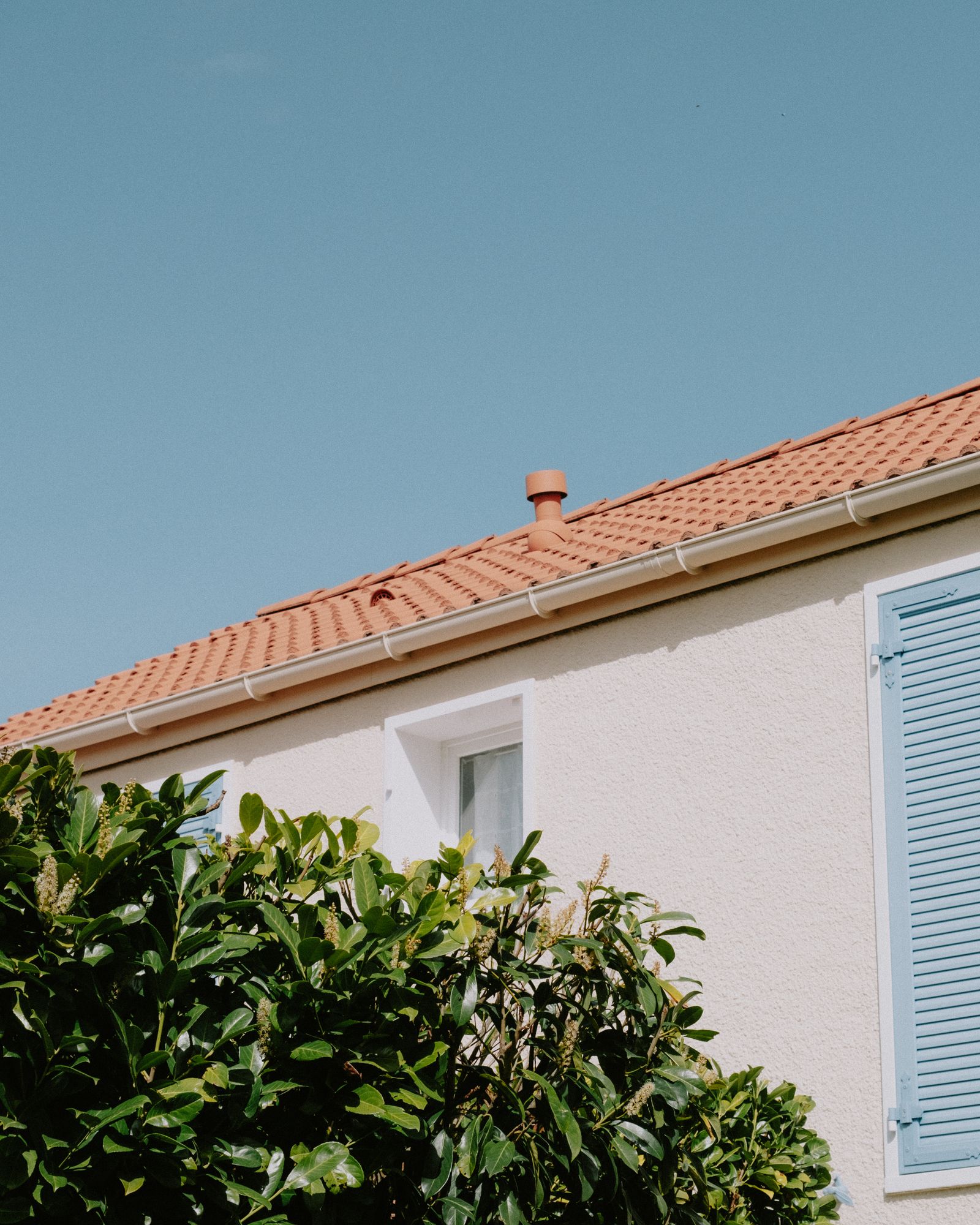 American house facade — reviewing flood insurance options for your home