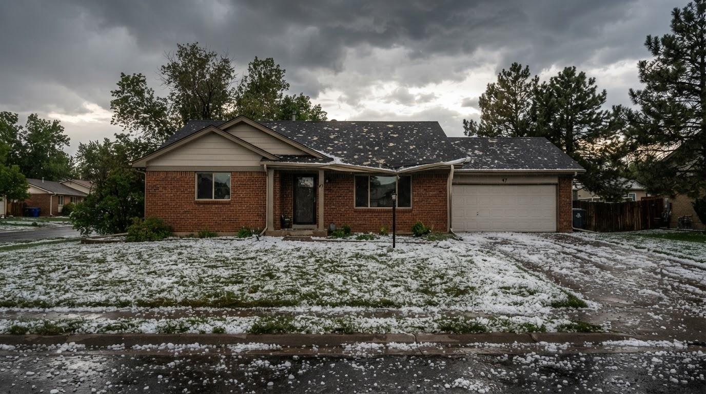 Hail Damage to Roofs: Signs, Claims, and Prevention