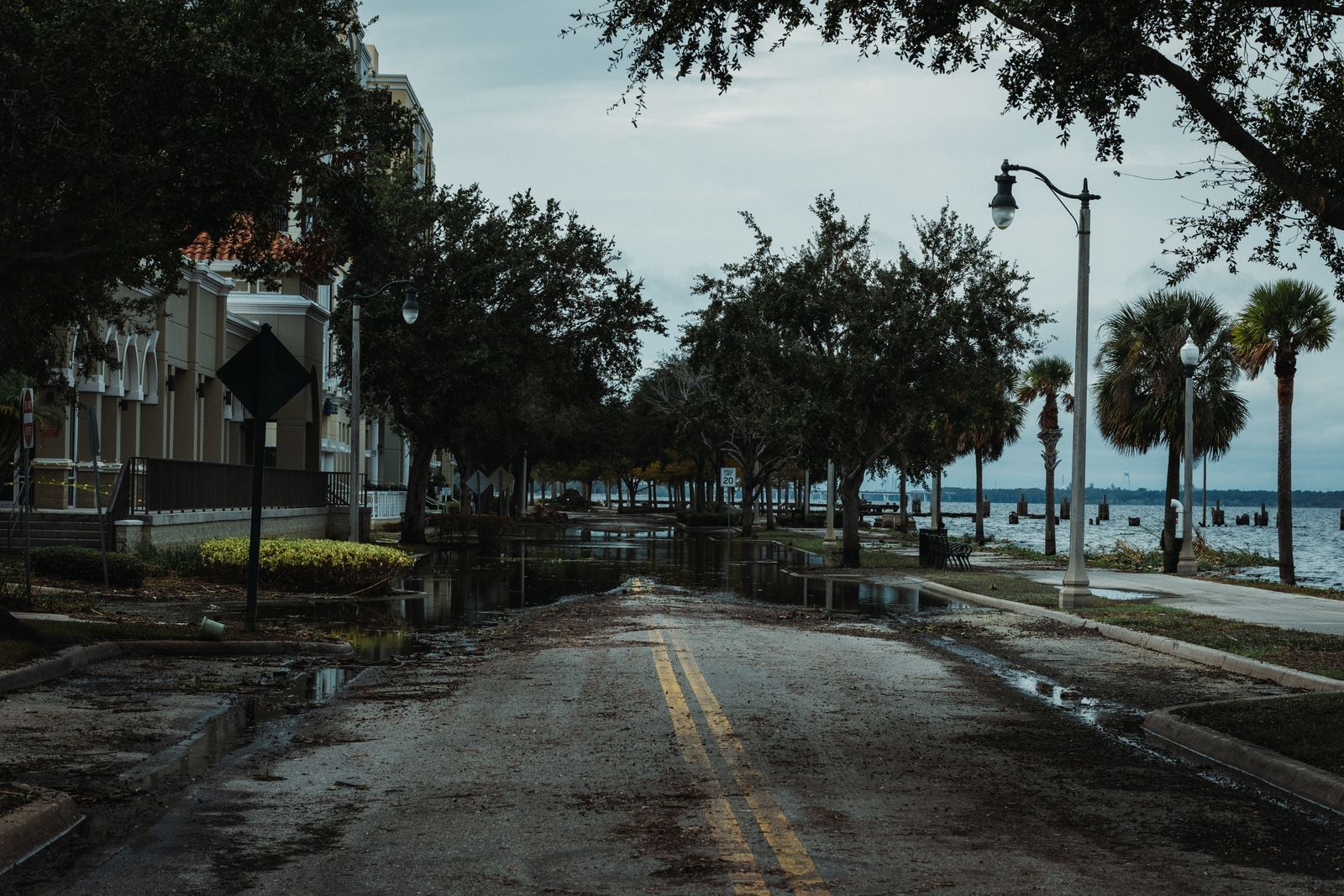 Flooded urban street — checking your flood risk before the NFIP deadline