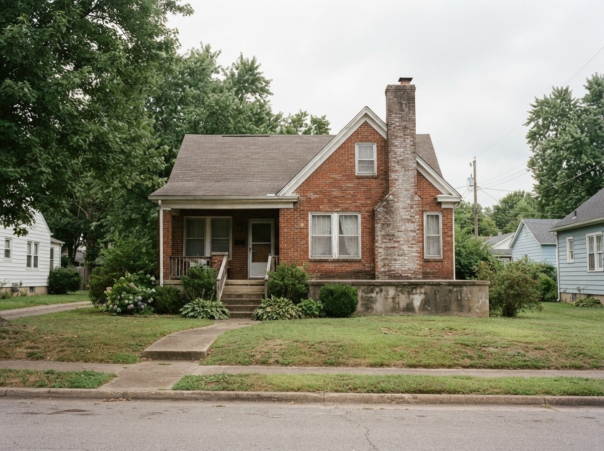 Older brick home in the central United States where earthquake hazard may be higher than buyers expect.